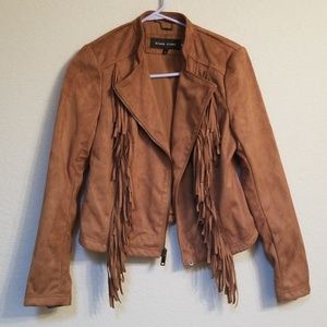 Swede fringe jacket